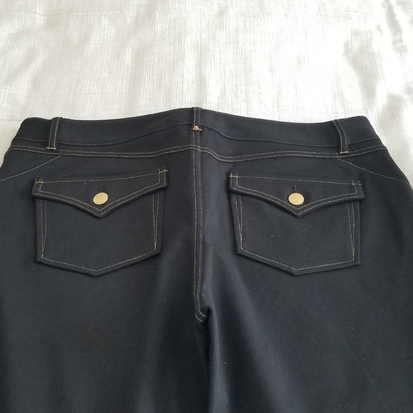 International Concepts black stretchy pants size 14 - Picture 5 of 9